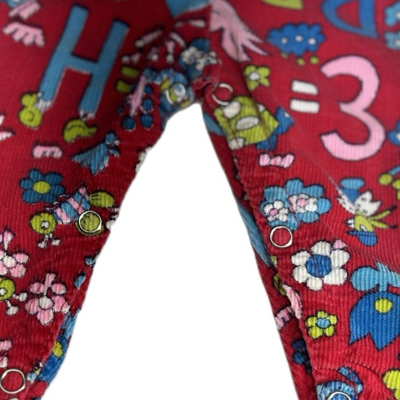 Vintage ABC and Numbers Overalls - Picture 4 of 6